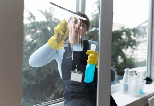 Nettoyage de vitres intérieures et extérieures à Ernée